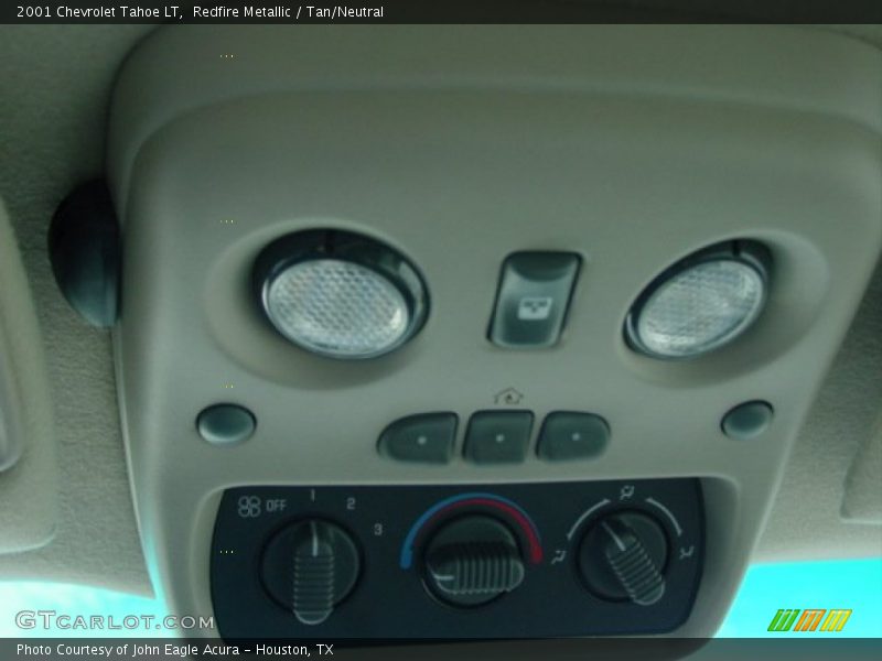 Redfire Metallic / Tan/Neutral 2001 Chevrolet Tahoe LT