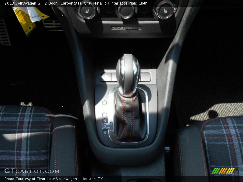 Carbon Steel Gray Metallic / Interlagos Plaid Cloth 2013 Volkswagen GTI 2 Door