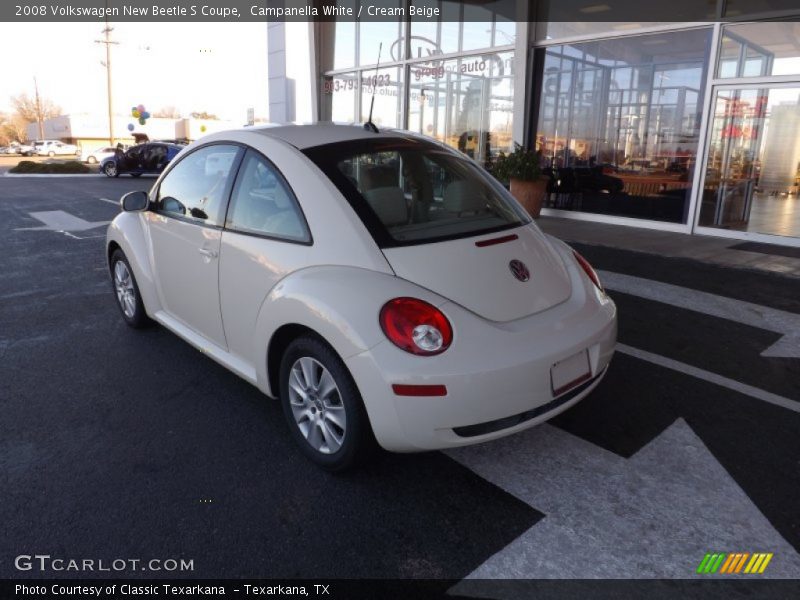 Campanella White / Cream Beige 2008 Volkswagen New Beetle S Coupe