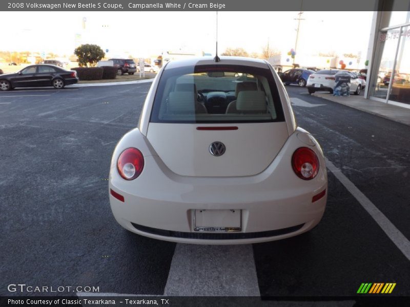 Campanella White / Cream Beige 2008 Volkswagen New Beetle S Coupe