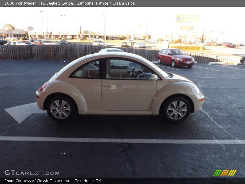 Campanella White / Cream Beige 2008 Volkswagen New Beetle S Coupe