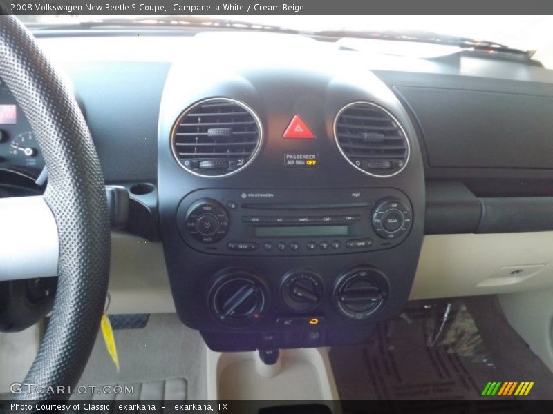 Campanella White / Cream Beige 2008 Volkswagen New Beetle S Coupe