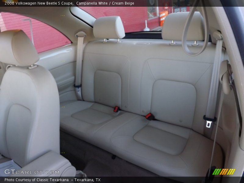 Campanella White / Cream Beige 2008 Volkswagen New Beetle S Coupe
