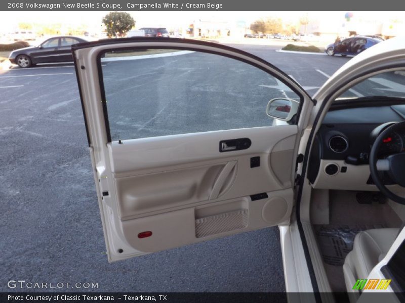 Campanella White / Cream Beige 2008 Volkswagen New Beetle S Coupe