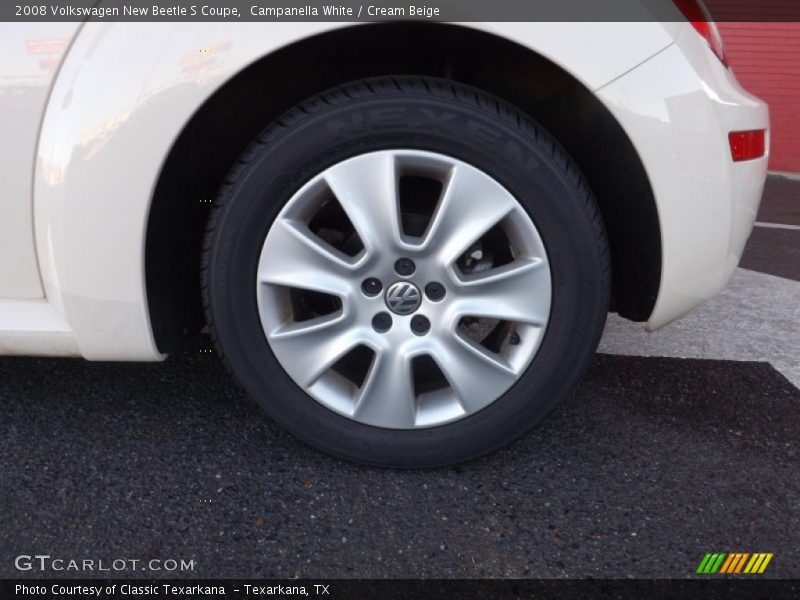 Campanella White / Cream Beige 2008 Volkswagen New Beetle S Coupe