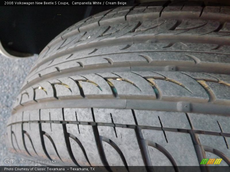 Campanella White / Cream Beige 2008 Volkswagen New Beetle S Coupe