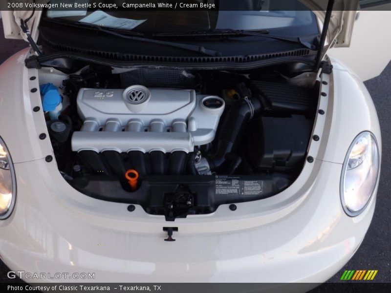 Campanella White / Cream Beige 2008 Volkswagen New Beetle S Coupe