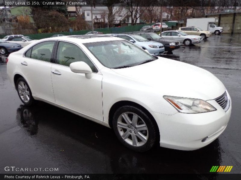 Crystal White / Cashmere 2007 Lexus ES 350