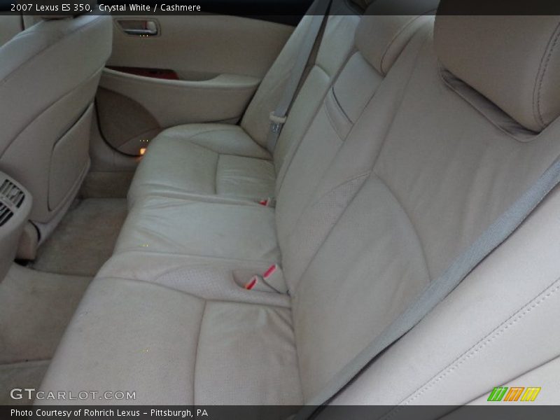 Crystal White / Cashmere 2007 Lexus ES 350