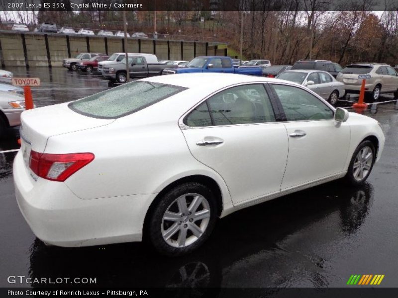 Crystal White / Cashmere 2007 Lexus ES 350