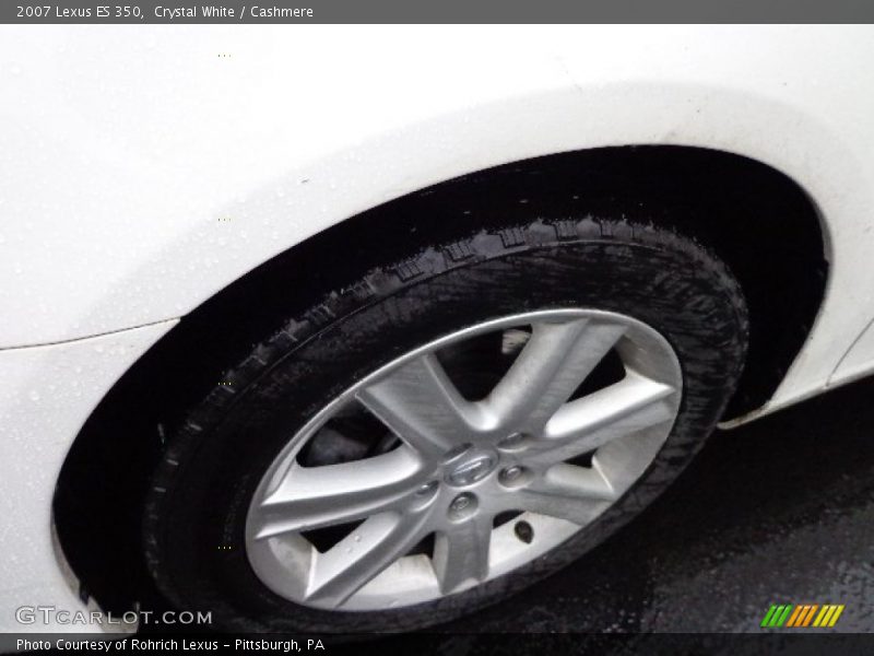 Crystal White / Cashmere 2007 Lexus ES 350