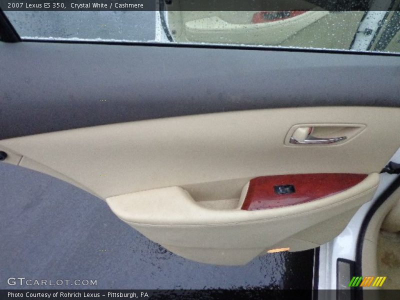 Crystal White / Cashmere 2007 Lexus ES 350