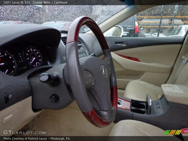 Crystal White / Cashmere 2007 Lexus ES 350
