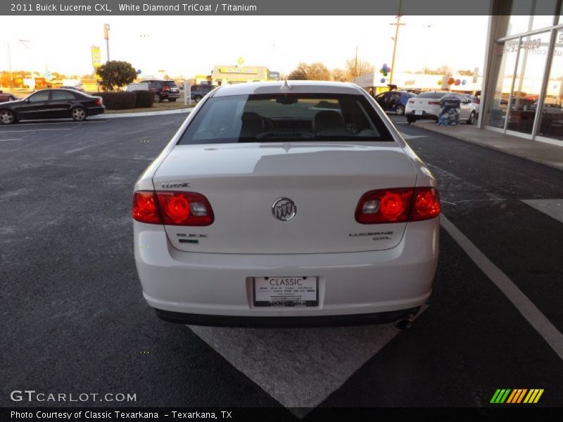 White Diamond TriCoat / Titanium 2011 Buick Lucerne CXL