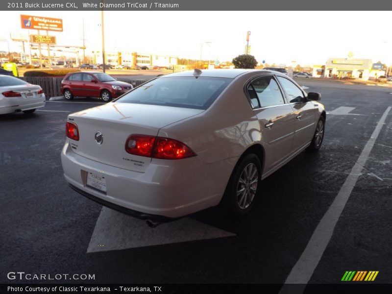White Diamond TriCoat / Titanium 2011 Buick Lucerne CXL
