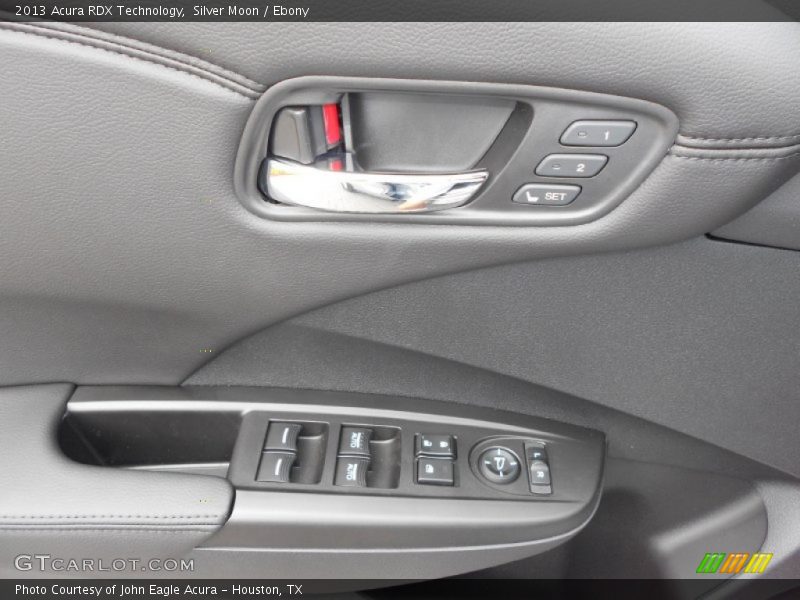 Silver Moon / Ebony 2013 Acura RDX Technology