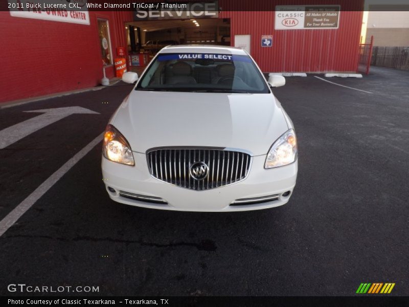 White Diamond TriCoat / Titanium 2011 Buick Lucerne CXL
