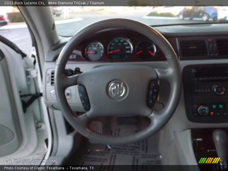 White Diamond TriCoat / Titanium 2011 Buick Lucerne CXL