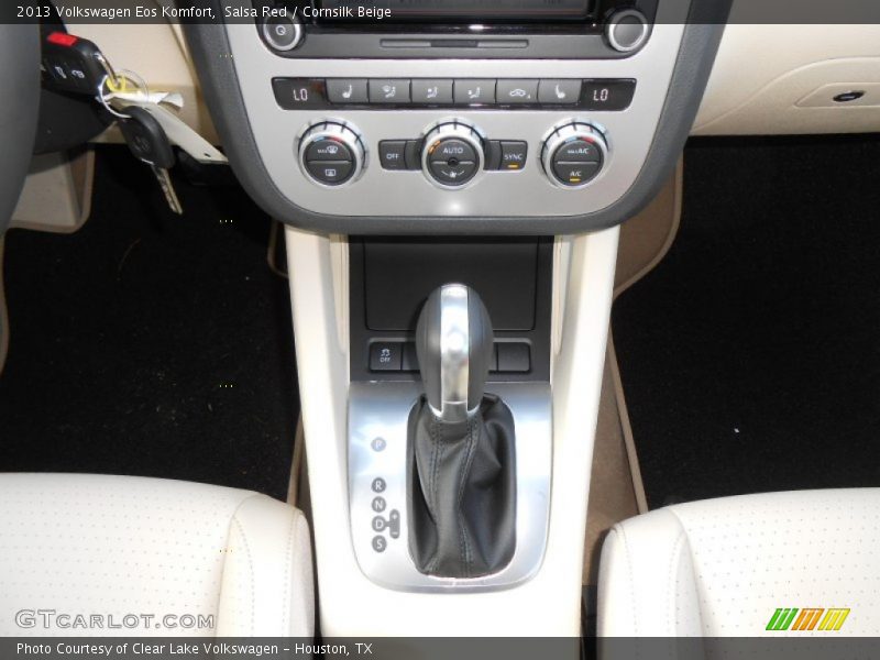 Salsa Red / Cornsilk Beige 2013 Volkswagen Eos Komfort