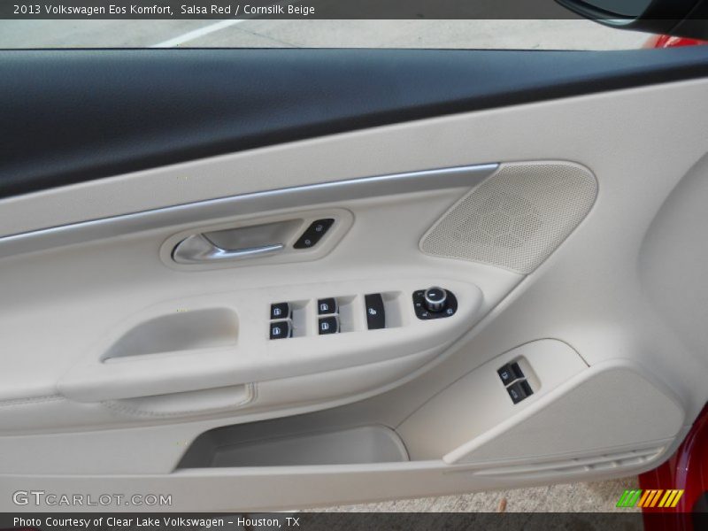 Salsa Red / Cornsilk Beige 2013 Volkswagen Eos Komfort