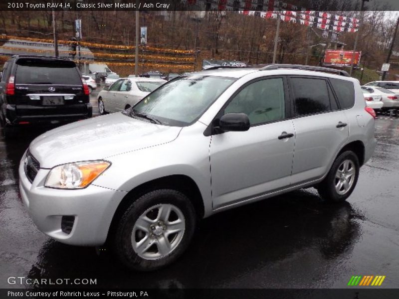 Classic Silver Metallic / Ash Gray 2010 Toyota RAV4 I4