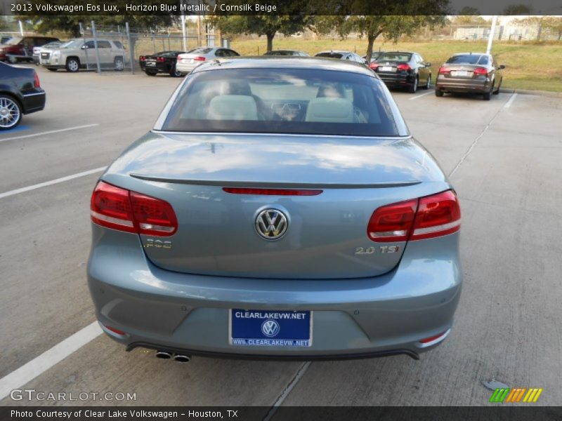 Horizon Blue Metallic / Cornsilk Beige 2013 Volkswagen Eos Lux