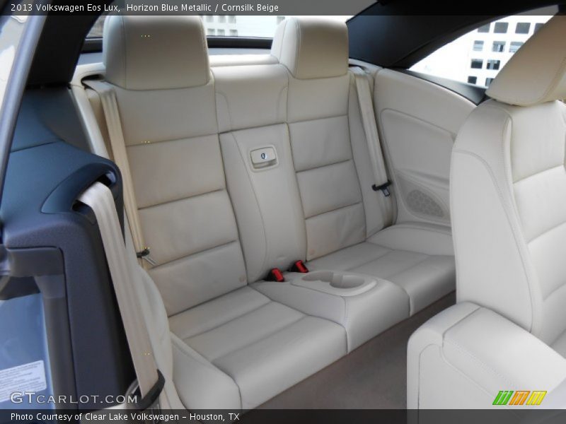Horizon Blue Metallic / Cornsilk Beige 2013 Volkswagen Eos Lux