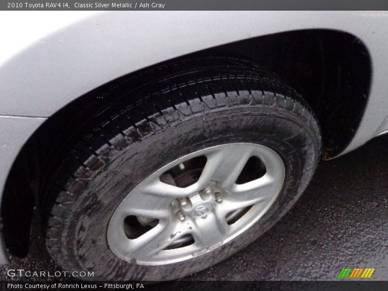 Classic Silver Metallic / Ash Gray 2010 Toyota RAV4 I4