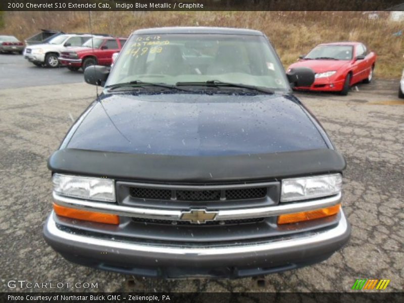 Indigo Blue Metallic / Graphite 2000 Chevrolet S10 Extended Cab