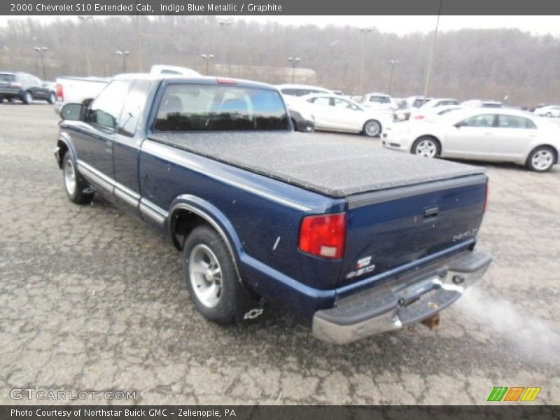 Indigo Blue Metallic / Graphite 2000 Chevrolet S10 Extended Cab