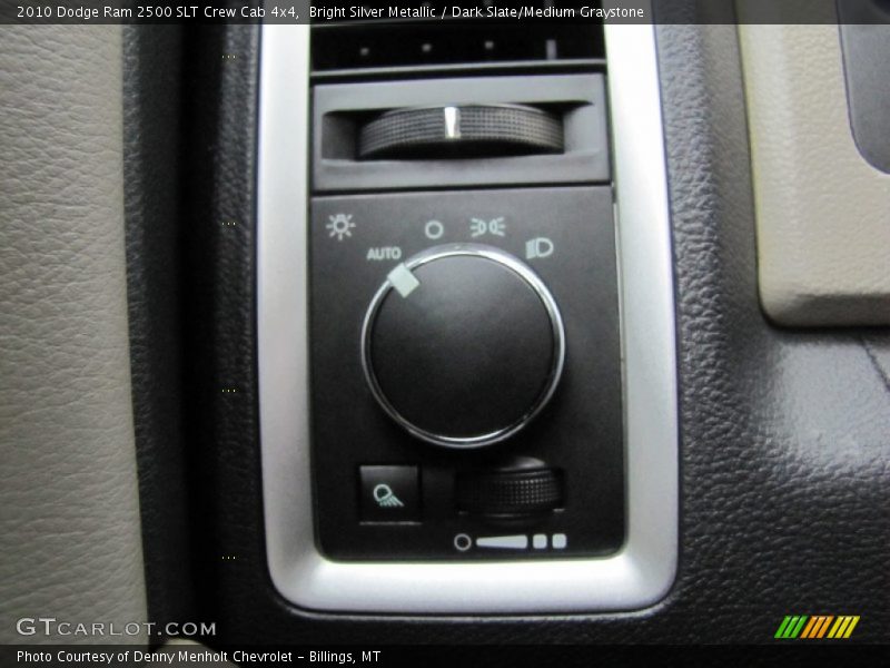 Bright Silver Metallic / Dark Slate/Medium Graystone 2010 Dodge Ram 2500 SLT Crew Cab 4x4