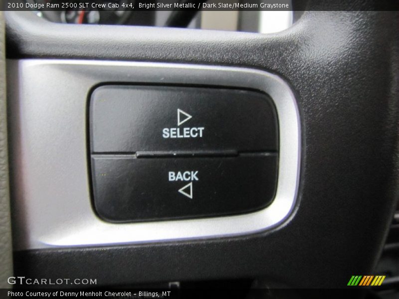 Bright Silver Metallic / Dark Slate/Medium Graystone 2010 Dodge Ram 2500 SLT Crew Cab 4x4