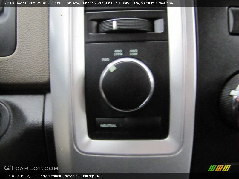 Bright Silver Metallic / Dark Slate/Medium Graystone 2010 Dodge Ram 2500 SLT Crew Cab 4x4