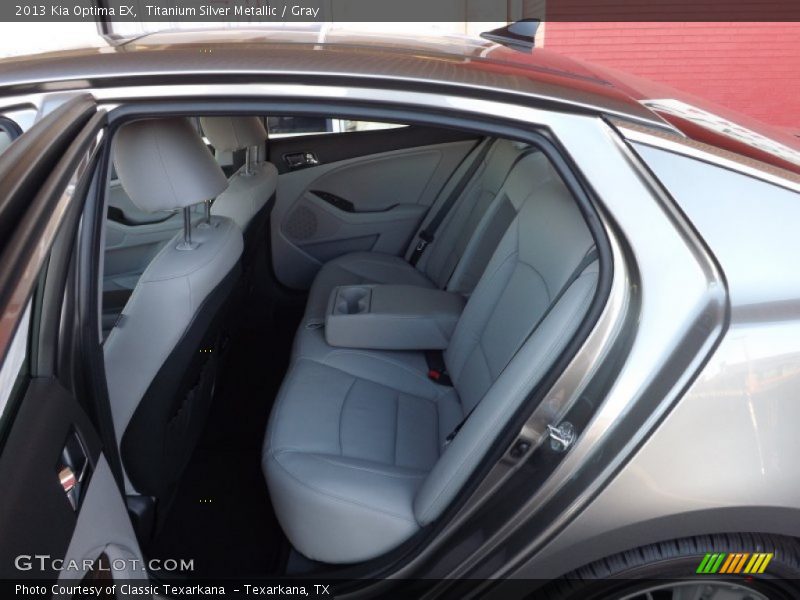 Titanium Silver Metallic / Gray 2013 Kia Optima EX