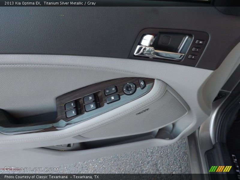 Titanium Silver Metallic / Gray 2013 Kia Optima EX