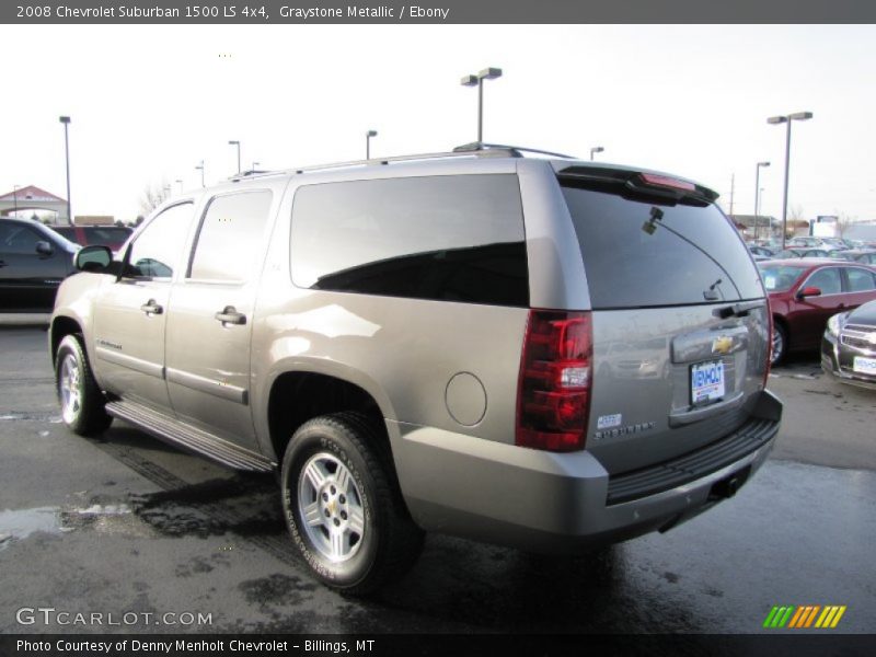 Graystone Metallic / Ebony 2008 Chevrolet Suburban 1500 LS 4x4