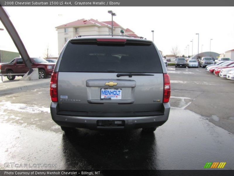 Graystone Metallic / Ebony 2008 Chevrolet Suburban 1500 LS 4x4