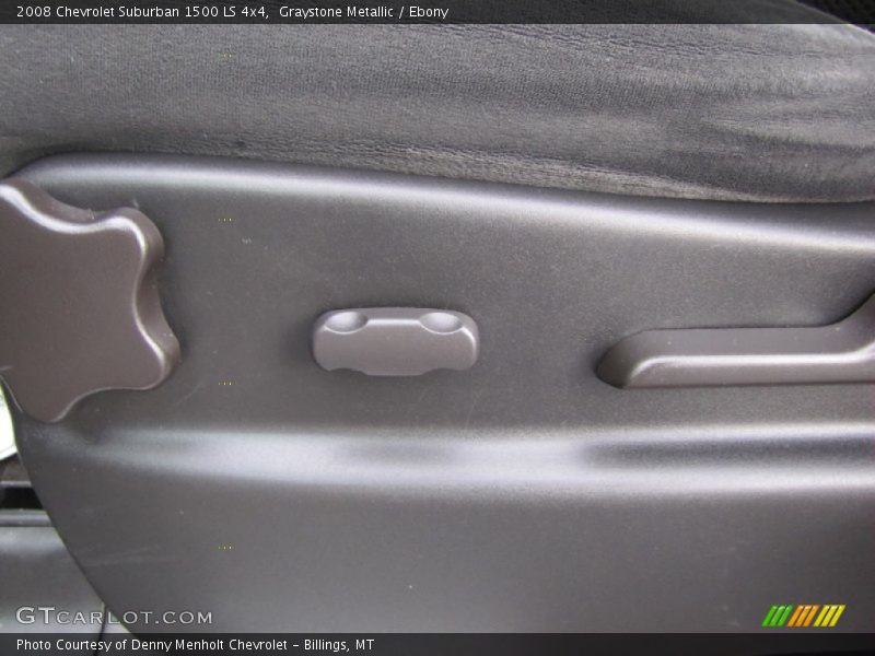 Graystone Metallic / Ebony 2008 Chevrolet Suburban 1500 LS 4x4