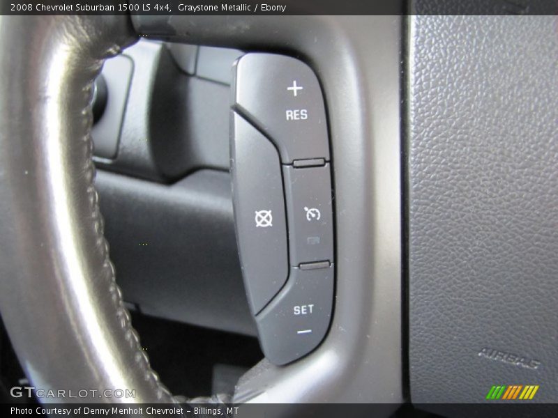 Graystone Metallic / Ebony 2008 Chevrolet Suburban 1500 LS 4x4