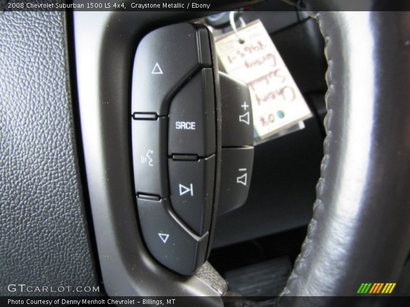 Graystone Metallic / Ebony 2008 Chevrolet Suburban 1500 LS 4x4