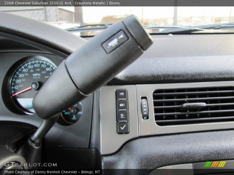 Graystone Metallic / Ebony 2008 Chevrolet Suburban 1500 LS 4x4