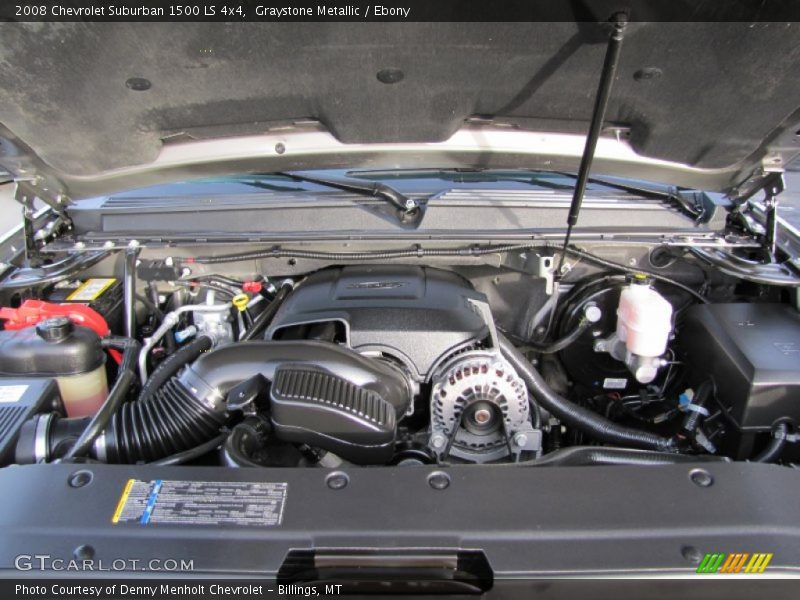 Graystone Metallic / Ebony 2008 Chevrolet Suburban 1500 LS 4x4