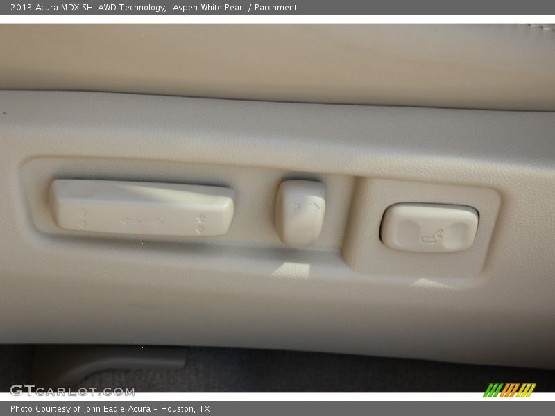 Aspen White Pearl / Parchment 2013 Acura MDX SH-AWD Technology