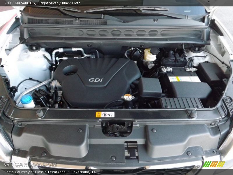 Bright Silver / Black Cloth 2013 Kia Soul 1.6