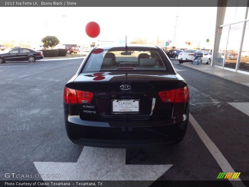 Ebony Black / Stone 2013 Kia Forte LX