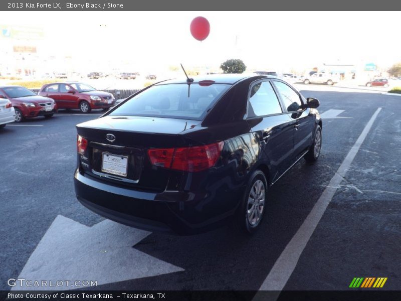 Ebony Black / Stone 2013 Kia Forte LX