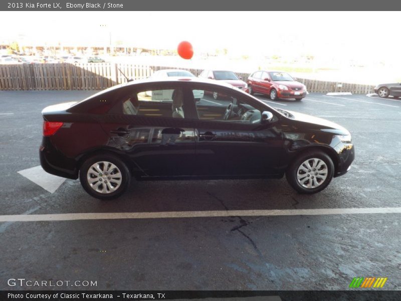 Ebony Black / Stone 2013 Kia Forte LX