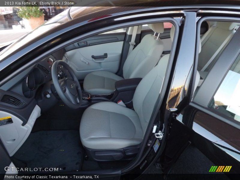 Ebony Black / Stone 2013 Kia Forte LX