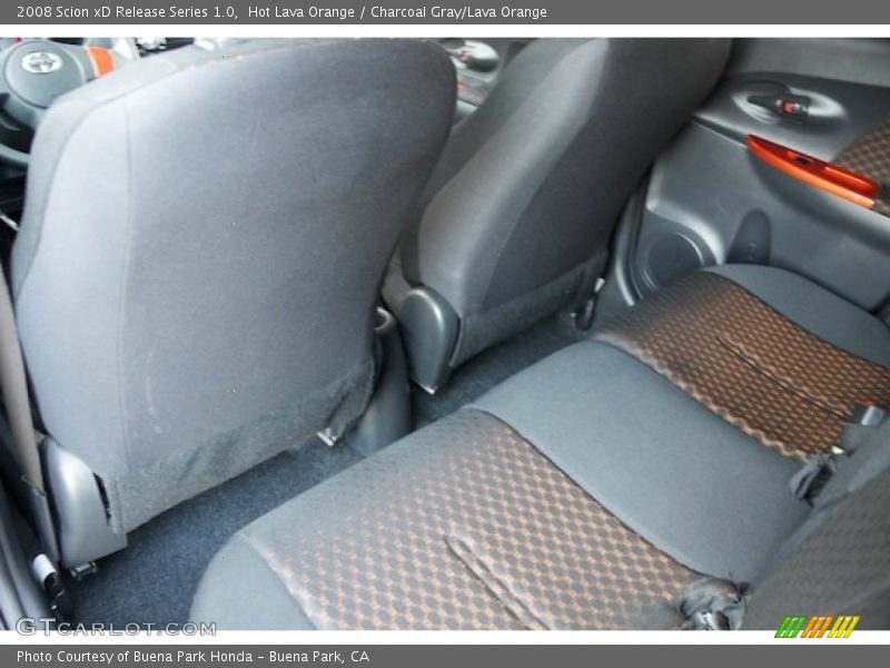 Hot Lava Orange / Charcoal Gray/Lava Orange 2008 Scion xD Release Series 1.0