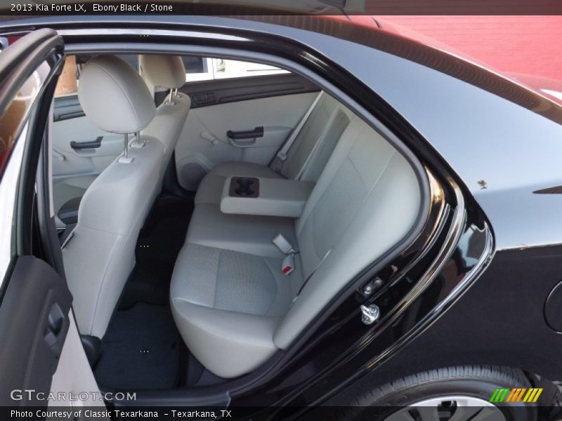 Ebony Black / Stone 2013 Kia Forte LX